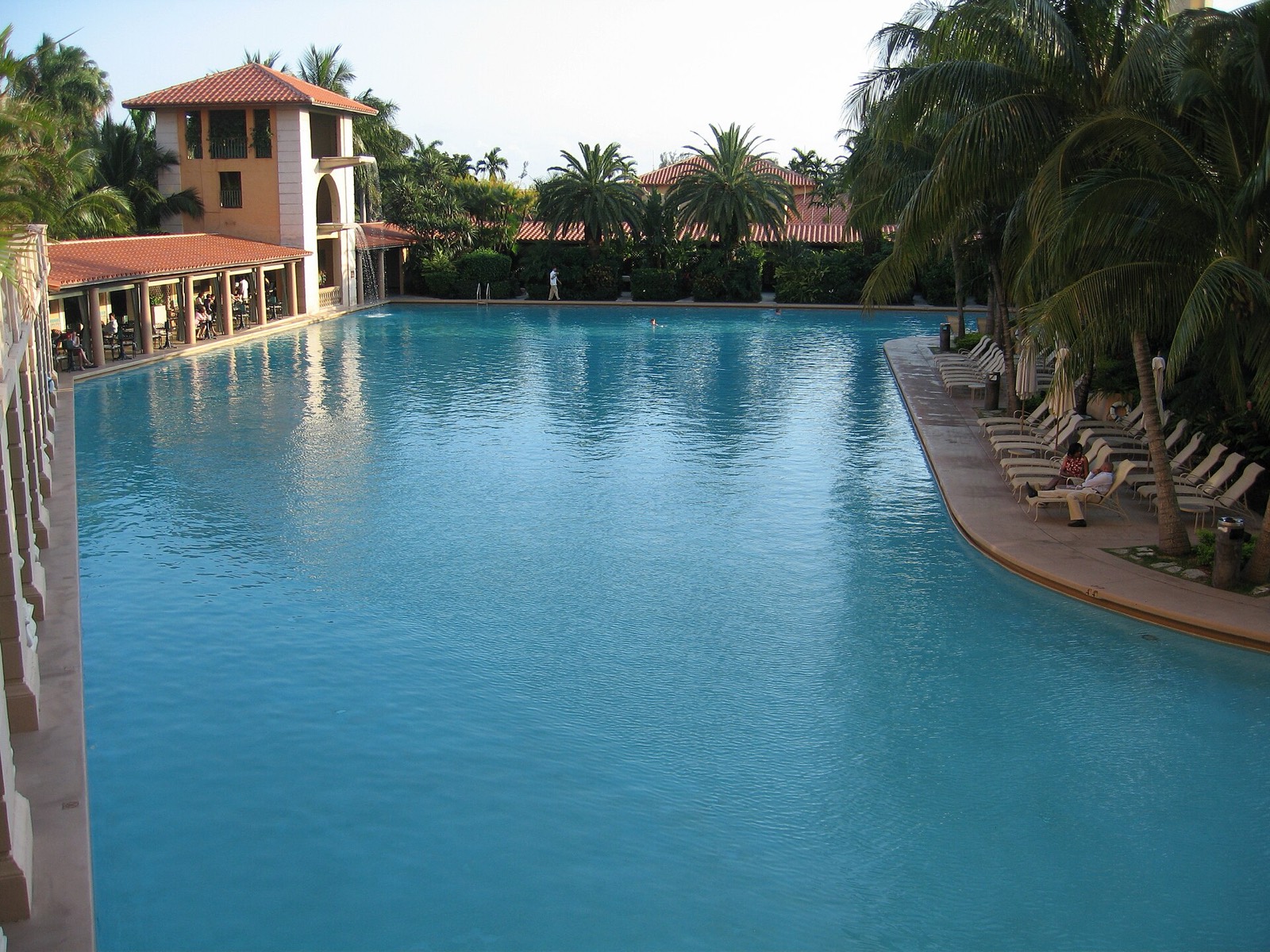 The pool at the Biltmore hotel in Coral Gables